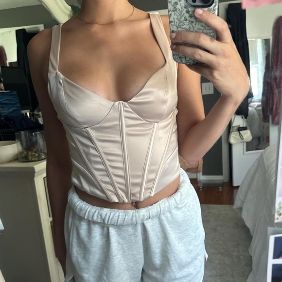 Forever 21 Corset Top - Picture 1 of 4